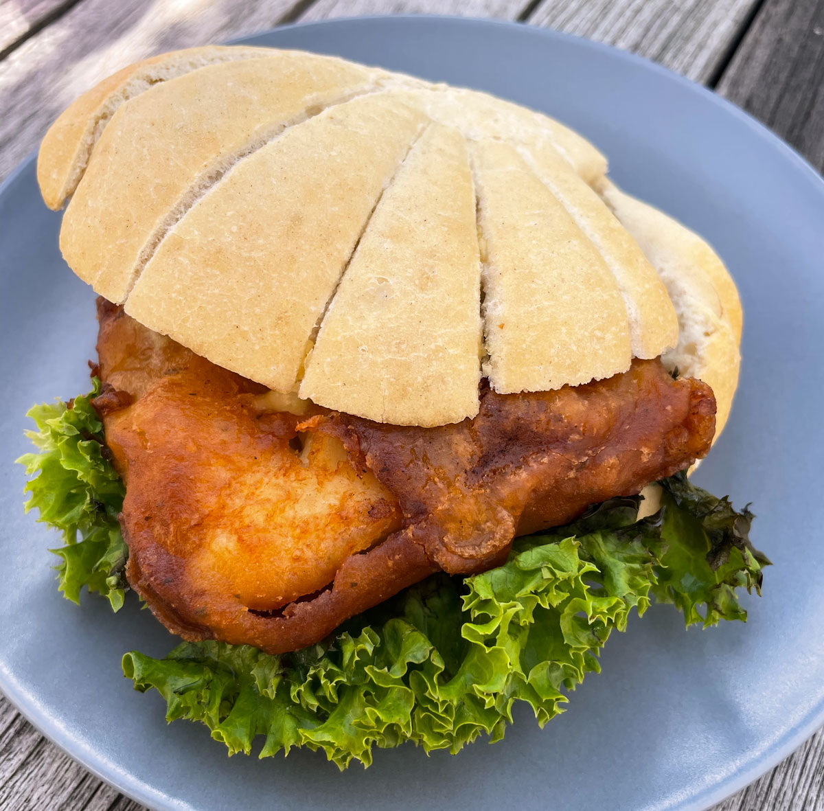 Fischbrötchen vom Fischwerk Horumersiel