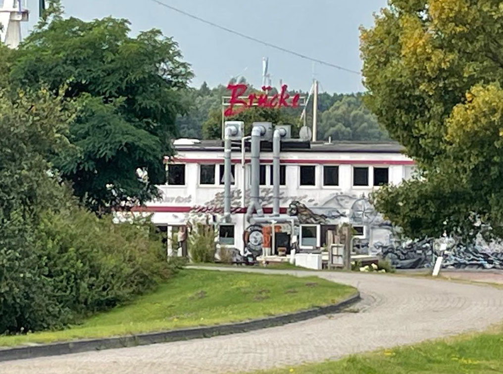 Außenansicht des Restaurants Die Brücke