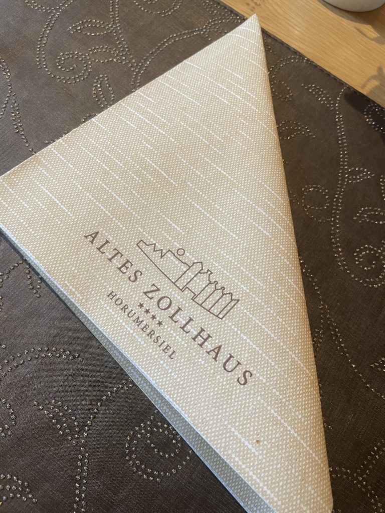 Serviette Restaurant Zollhaus Horumersiel