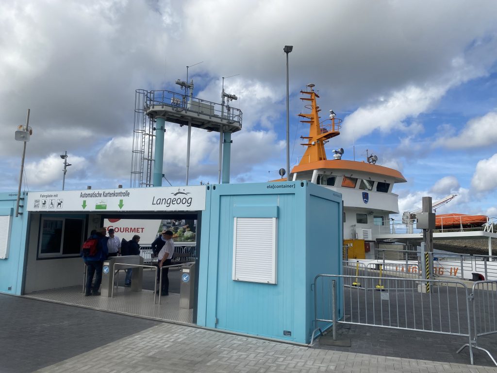 Fähre zur Insel Langeoog